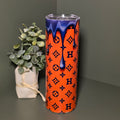 Houston Inspired Orange & Navy 20oz Tumbler