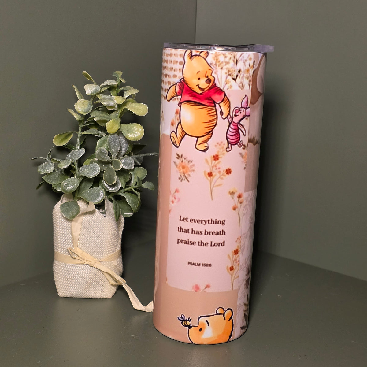 Faith Inspired Bear 20oz Tumbler – God Is Good