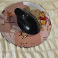 Sweet Honey Bear Inspired Round Mouse Pad