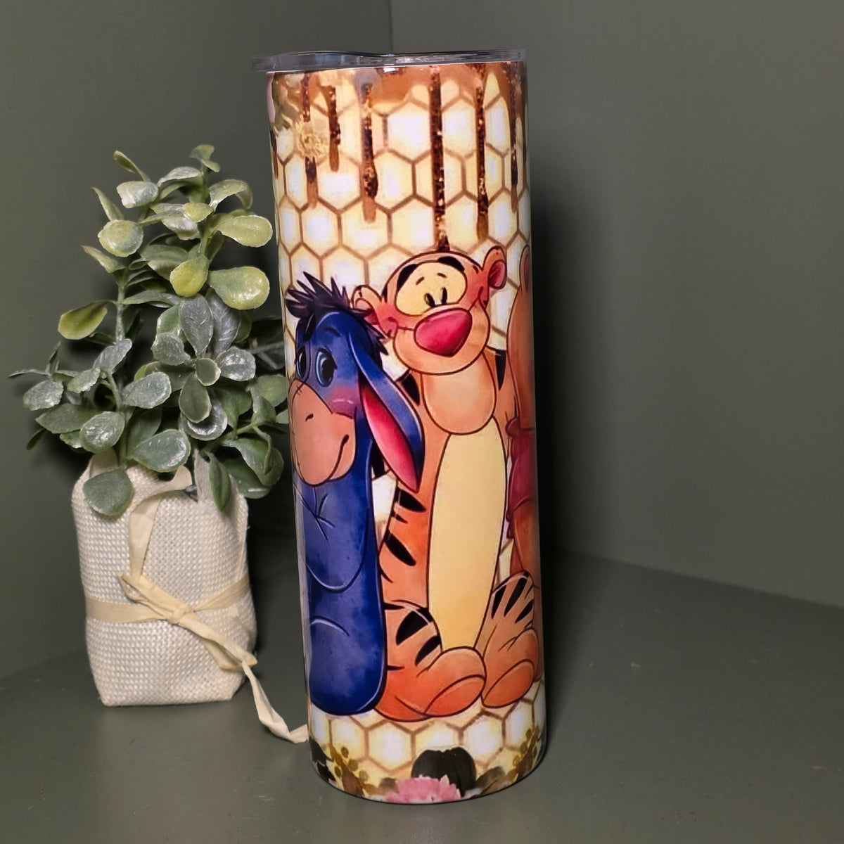 Honey Bear & Friends Floral 20oz Tumbler